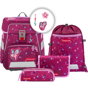 Schulranzen-Set Step by Step SBS SPACE Schulranzen-Set Fairy Freya