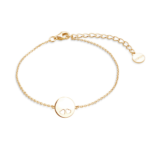 XENOX Armband - XS3572G vergoldet