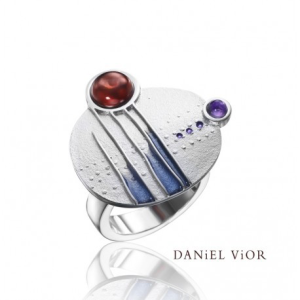 Daniel Vior Encreuat Ring 925