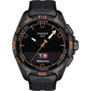 Tissot T-Touch Connect Solar | Schwarz Silikonband Uhr