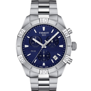 T1016171104100 Sport Chronograph Herrenuhr, blau