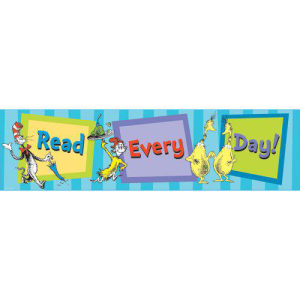 Eureka EU-849663 Cat in the Hat Read Every Day Banner