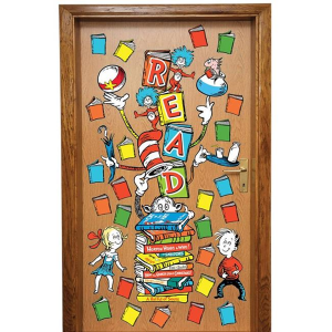 Eureka EU-849314 Dr Seuss Reading Door Decor Kit