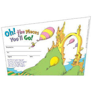 Oh the Places You Ll Go Awards  36 Awards by Really Good Stuff LLC