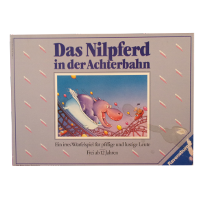 Das Nilpferd in der Achterbahn silber gebraucht