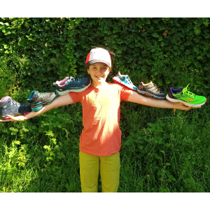 Unsere liebe Anja trägt Schuhe