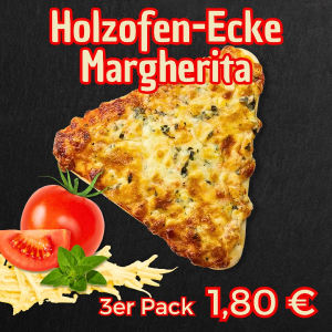 Holzofenpizza-Ecke Margherita