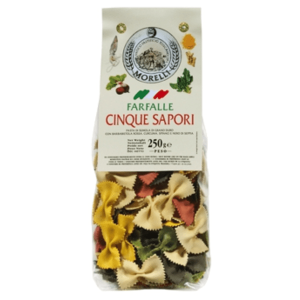 PASTA 5 COLORI GR.250/16 FARFALLE