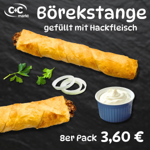 Börekstange Hackfleisch