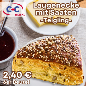 Laugenecke mit Saaten