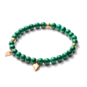 India Armband Malachit
