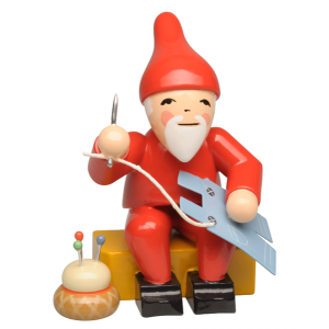 Heinzelmännchen mit Nadel und Faden -  Wendt & Kühn 