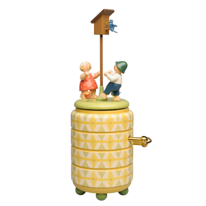 Spieldose „Starkasten“ mit zwei Kindern - Wendt & Kühn