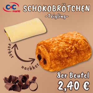 Schokobrötchen II. Wahl