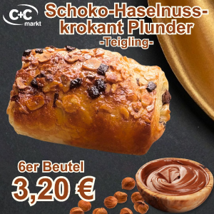 Schoko-Haselnusskrokant Plunder