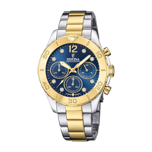 Festina Ladies Two Tone Chrono W/Armband