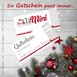 Gutschein Herr & Frau Mini