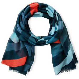 Remember Bambusschal Indigo 60% Bambus, 40% Wolle