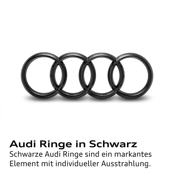 Audi Ringe Schwarz von Audi Zentrum Siegen Walter Schneider GmbH & Co. KG  in 57074 Siegen bei Nearbuyer