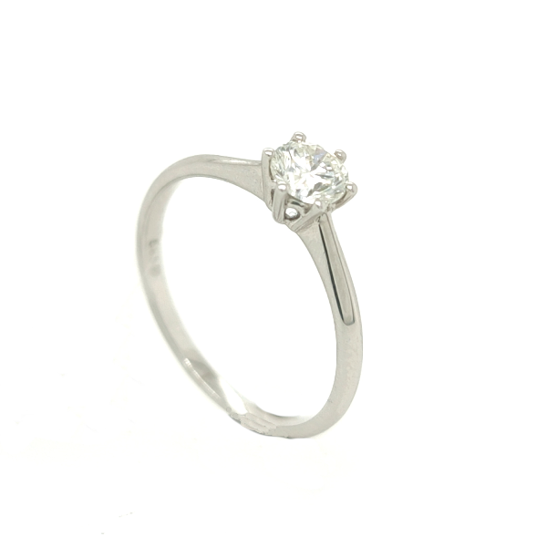 Antragsring mit Birllant 0,5 Carat