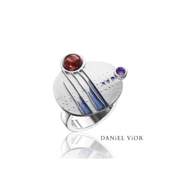 Daniel Vior Encreuat Ring 925