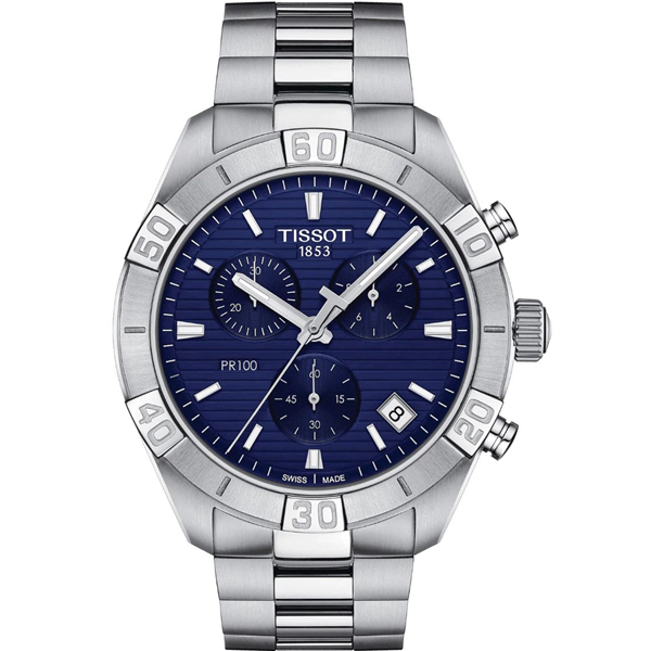 T1016171104100 Sport Chronograph Herrenuhr, blau