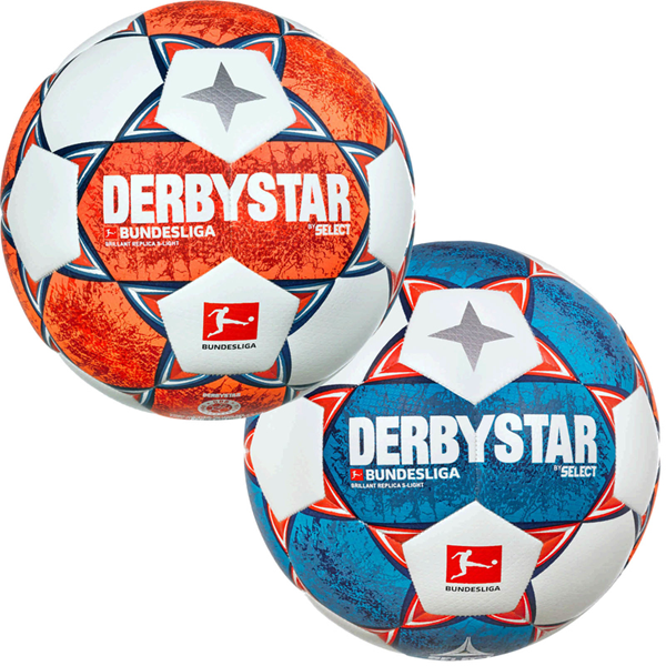 DERBYSTAR Bundesliga Brillant Replica S-Light (290g) Fußball 