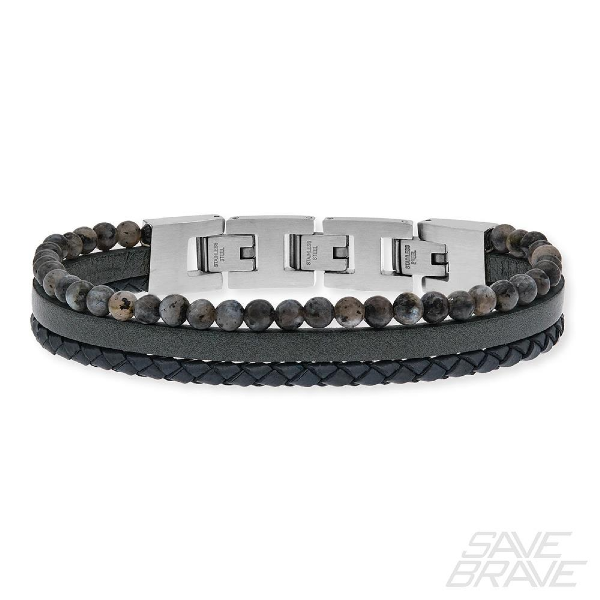 Save Brave Armband SBB-TYLER-GR