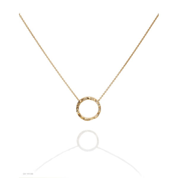 Diamantcollier Alpenglühen