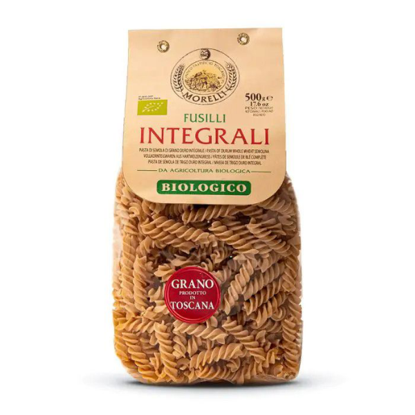 Fusilli integrali ORGANIC 100% Tuscany 500g