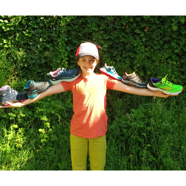 Unsere liebe Anja trägt Schuhe