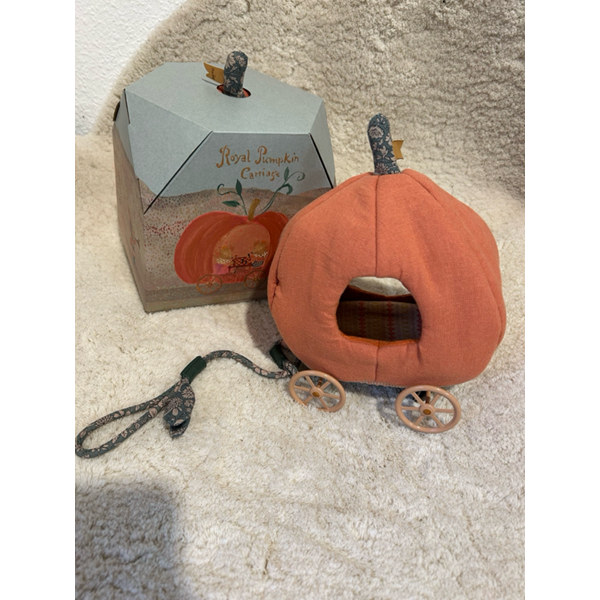 Maileg Mouse Pumpkin Carriage