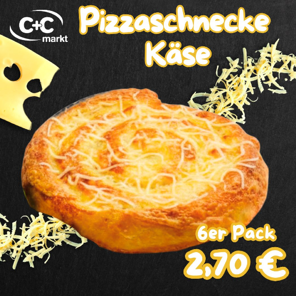 Pizzaschnecke Käse