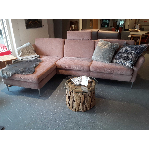 3-Sitzer mit Longchair Domino